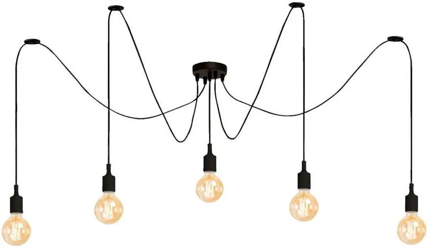 Hanglamp Adelaide - zwart - Leen Bakker