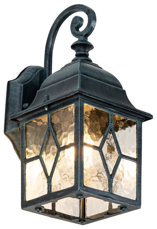 Romantische buiten wandlantaarn antiek groen - London