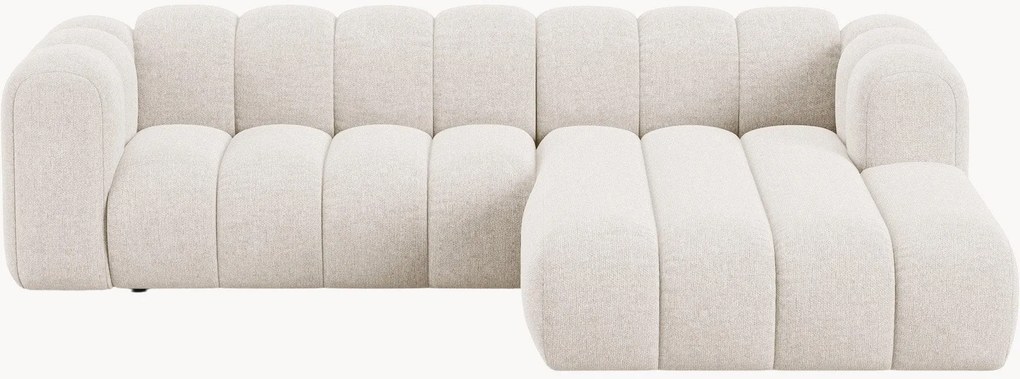 Modulaire chenille hoekbank Lupine (3-zits)