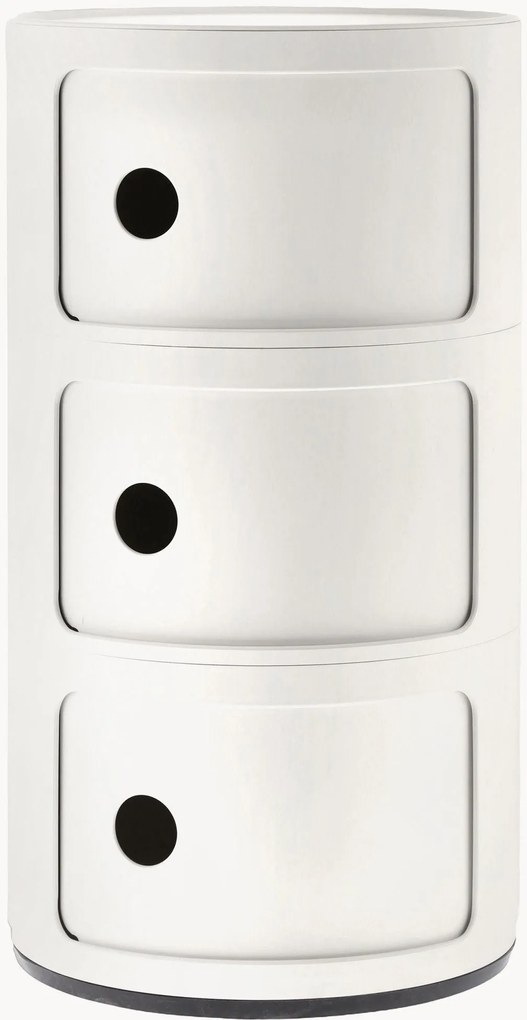 Design container Componibili, 3 modules, H 59 cm