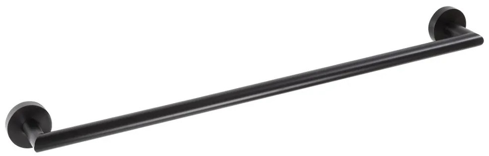 Sapho X-Round handdoekhouder type 1 65cm zwart