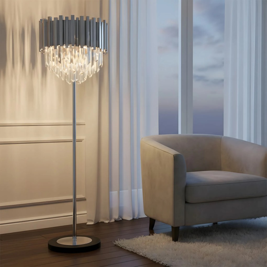 Staande lamp APP1716-3F Chrome