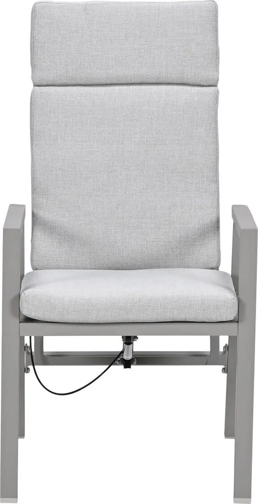 Garden Impressions Kasper tuinstoel verstelbaar - taupe