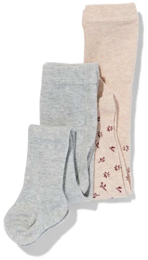 HEMA Baby Maillots Met Katoen - 2 Stuks Beige (beige)