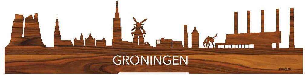 Standing Skyline Oud Groningen Palissander - 40 cm