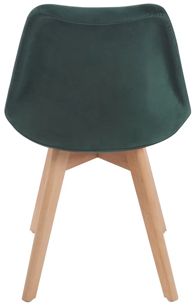 Set van 4 Synk Fluwelen Stoelen