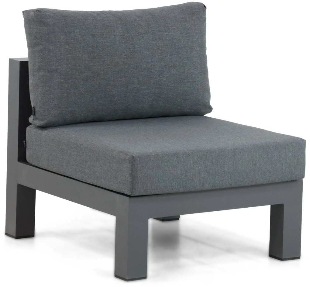 Hoek loungeset 6 personen Aluminium Grijs Lifestyle Garden Furniture Luca