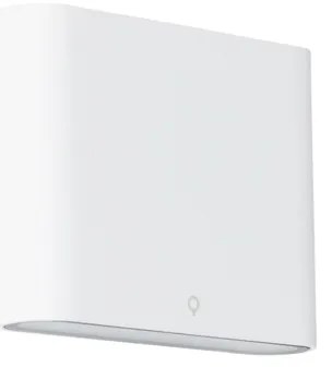 Moderne buiten wandlamp wit 11,5 cm incl. LED - Batt