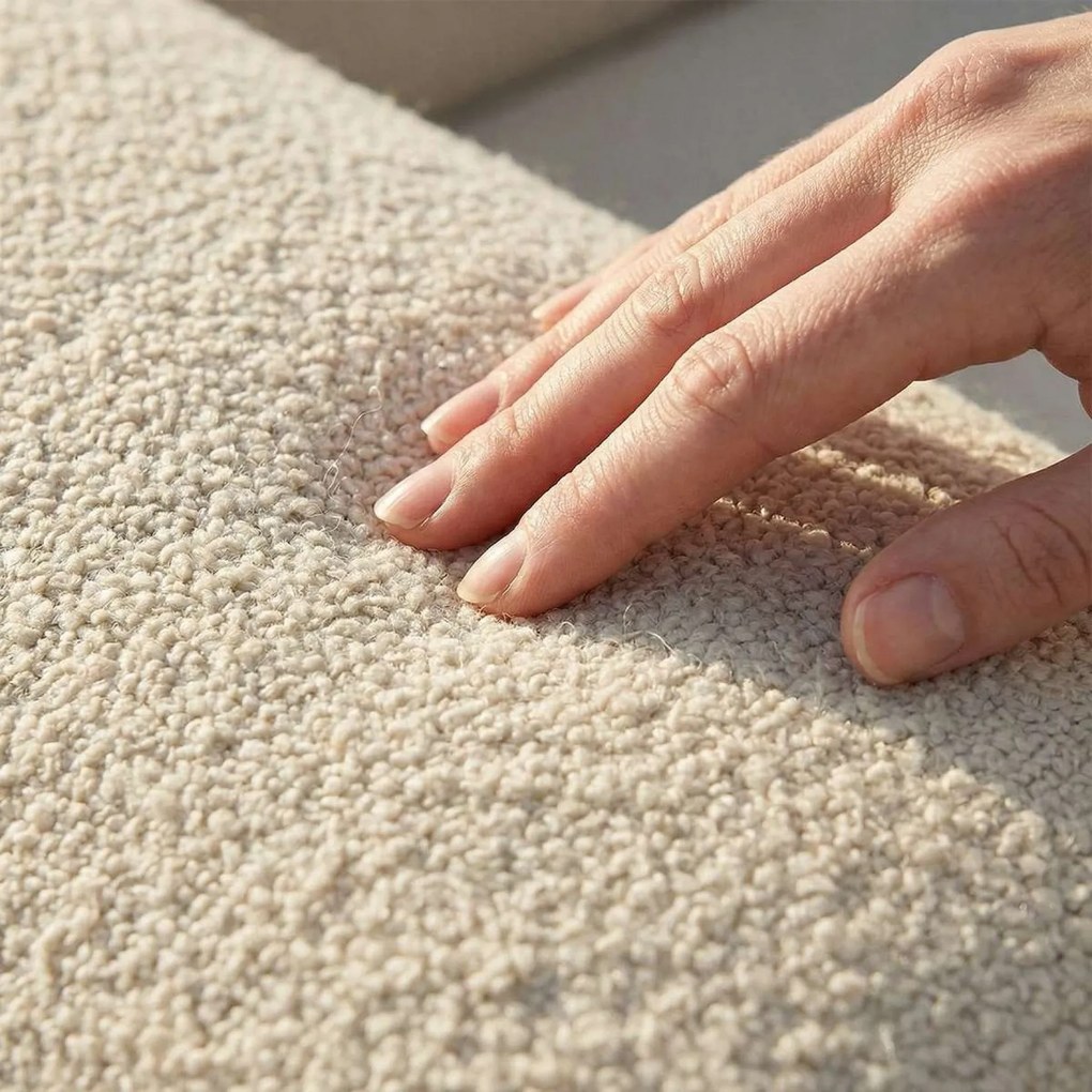 Soft Zitzak Outdoor Corner - Bouclé Beige