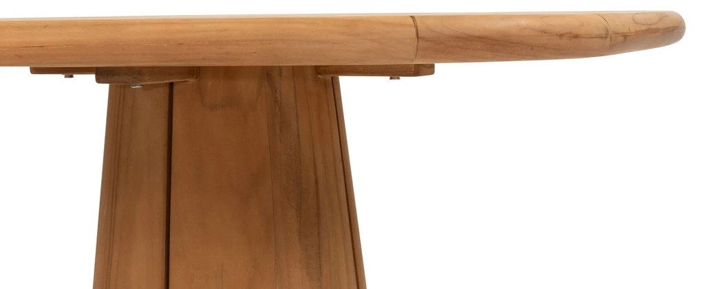 Taste by 4 Seasons Capri Low dining tuintafel met barrelvormig blad 240 x 110 cm      houtkleur weerbestendig