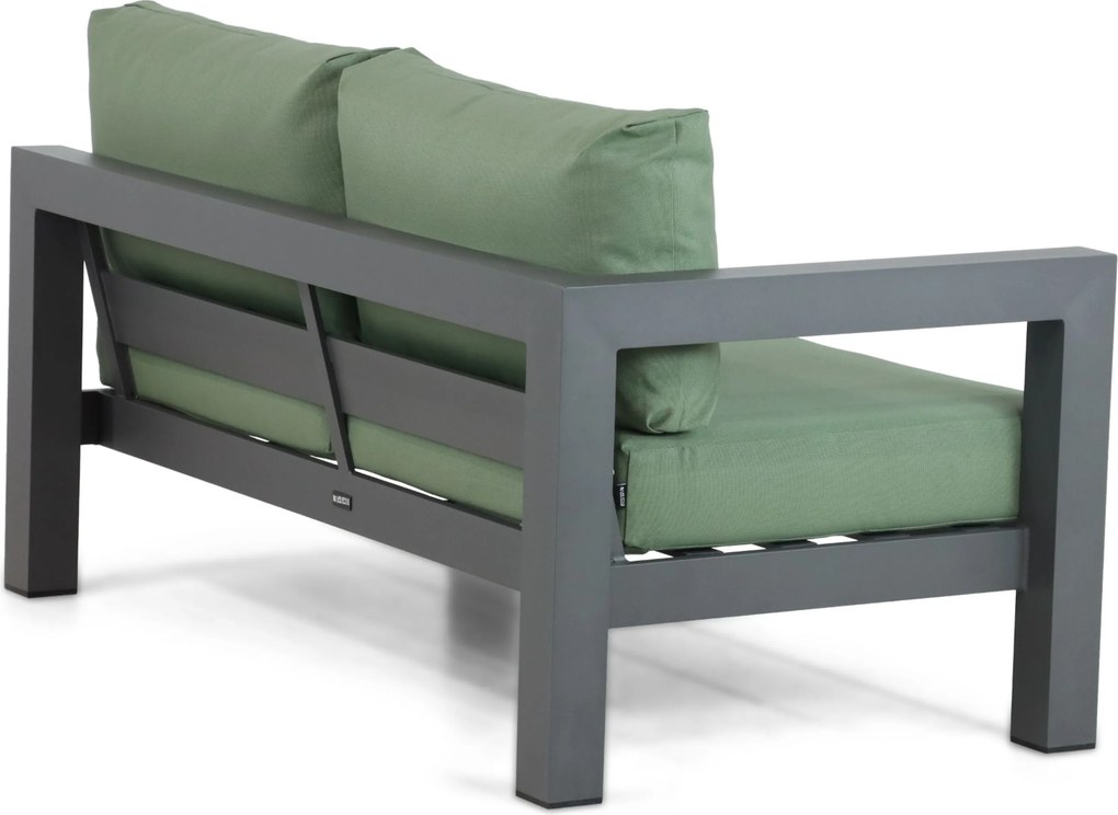 Hoek loungeset 6 personen Aluminium Grijs Lifestyle Garden Furniture Luca