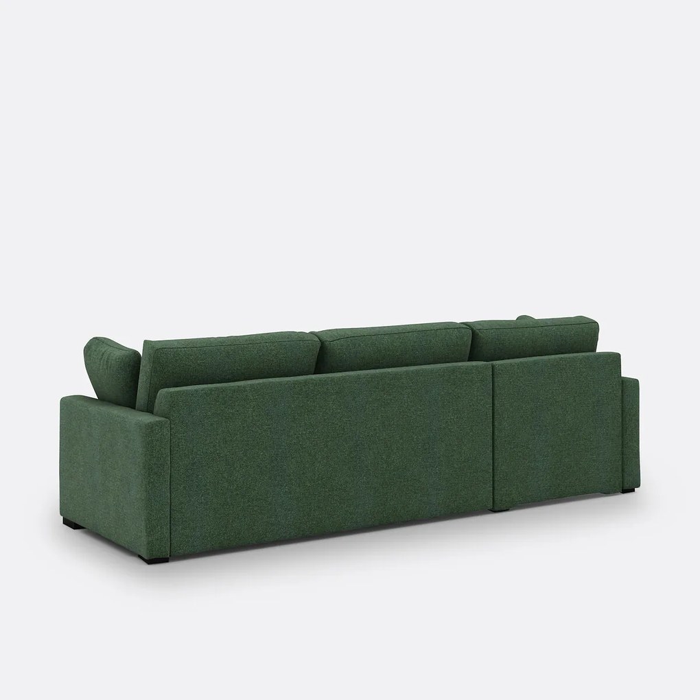Hoekbank, omvormbaar, 4-zit, in polyester, schuim, TIMOR