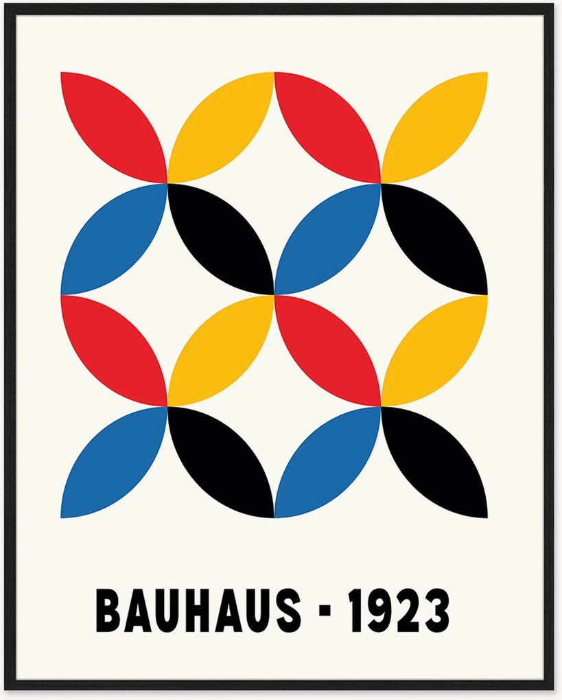 Ingelijste digitale print Bauhaus - 1923