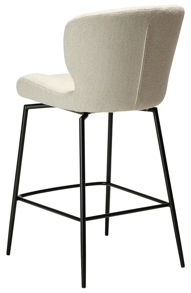 Dan-Form Glory Swivel Draaibare Barstoel Beige Boucle
