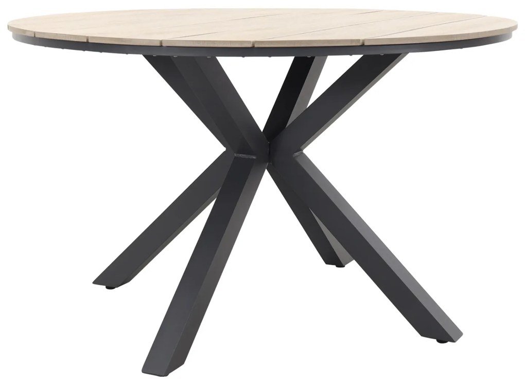 GI Edison ronde houtlook tuintafel Ø122 cm.