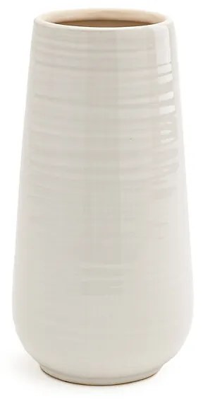 Vaas in keramiek, met email H29,5 cm, Mikoly