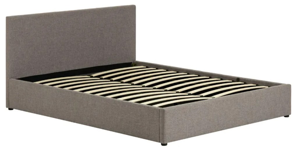 Kave Home Nahiri Stoffen Bedframe Met Opbergruimte