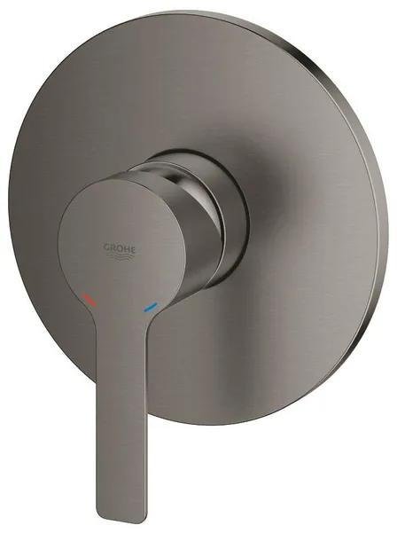 Grohe Lineare New Inbouwthermostaat - 1 knop - brushed hard graphite 24063AL1