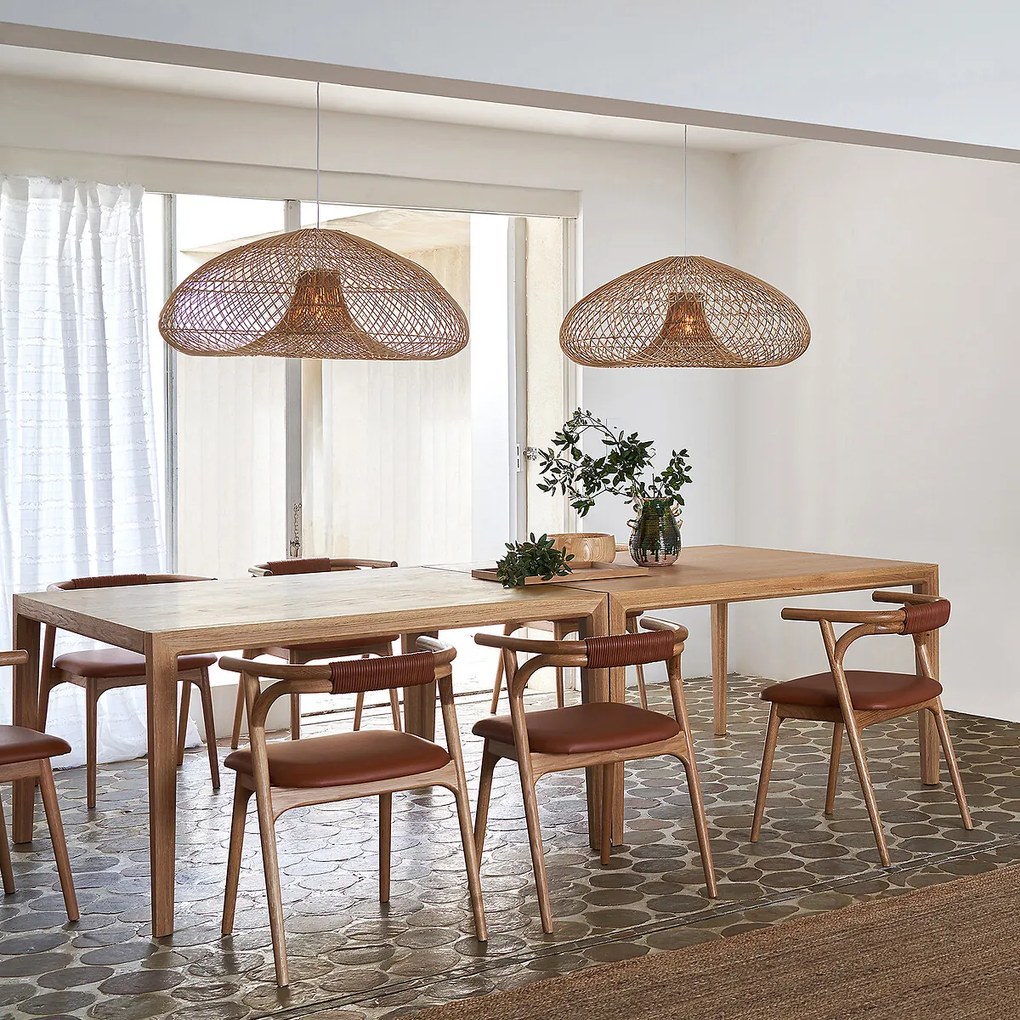 Vierkante tafel, Nizou, ontwerp door Emmanuel Gallina