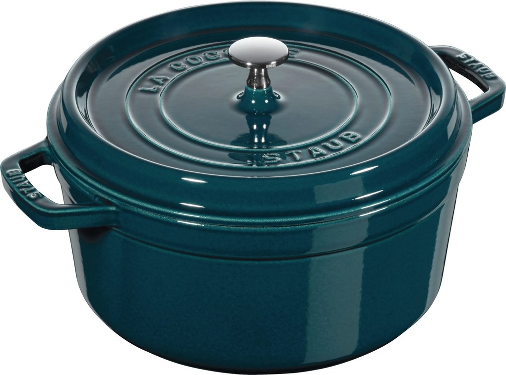 Staub La Cocotte Cocotte 28 cm / 6,75 l, Rond, La-mer - La Cocotte - Staub