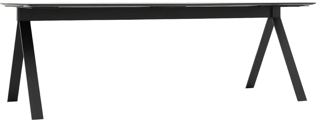 Goossens Excellent Eettafel Uniek, Semi rechthoekig 240 x 100 cm