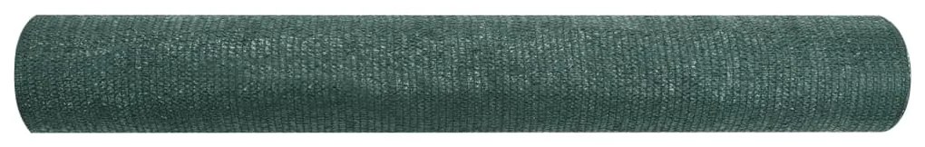 vidaXL Privacynet 75 g/m² 1x25 m HDPE groen