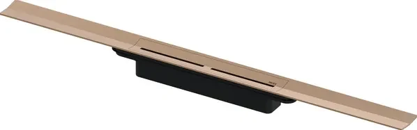 TECEdrainprofile douchegoot profielset 90cm geborsteld koper PVD