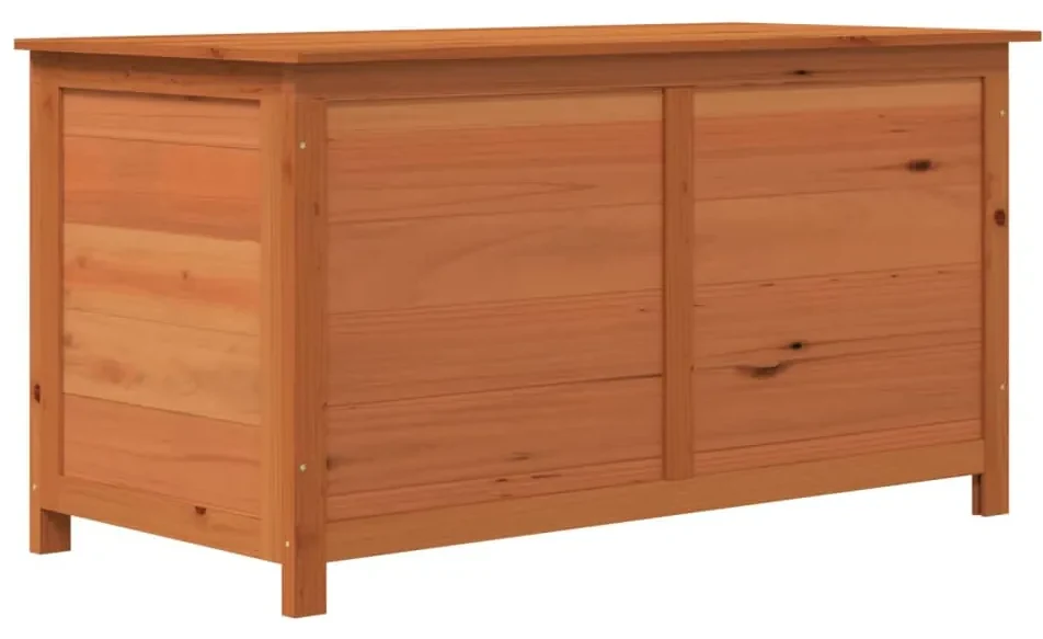 vidaXL Kussenbox 100x50x56 cm massief vurenhout bruin