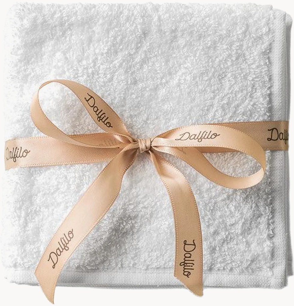 Katoenen washandjes White, 3-delig