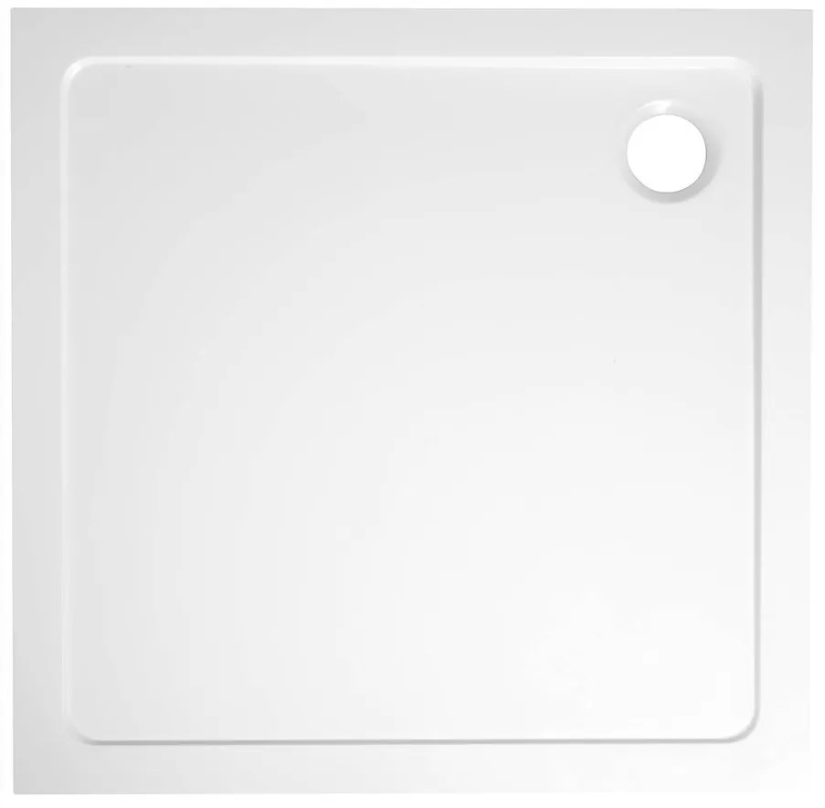 Aqualine Tecmi vierkante douchebak 70x70cm wit