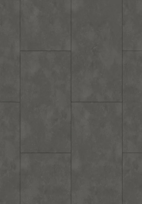 Mexen Steel Black monster phto van SPC, 6,5 mm, IXPE onderlaag 1,5 mm, 4 V-fuga, steen - F1148-S