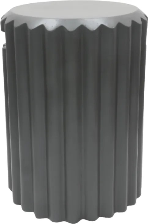 Happy Cocooning Enclosure Rib gasfles cover rond 41xH55 cm Smokey Anthracite