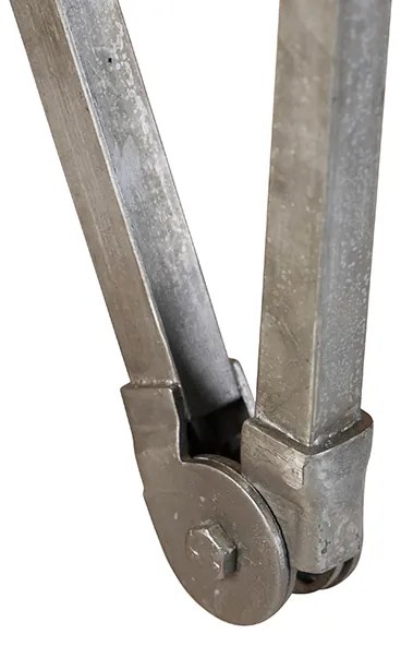 Industriële wandlamp grijs verstelbaar - Mersey