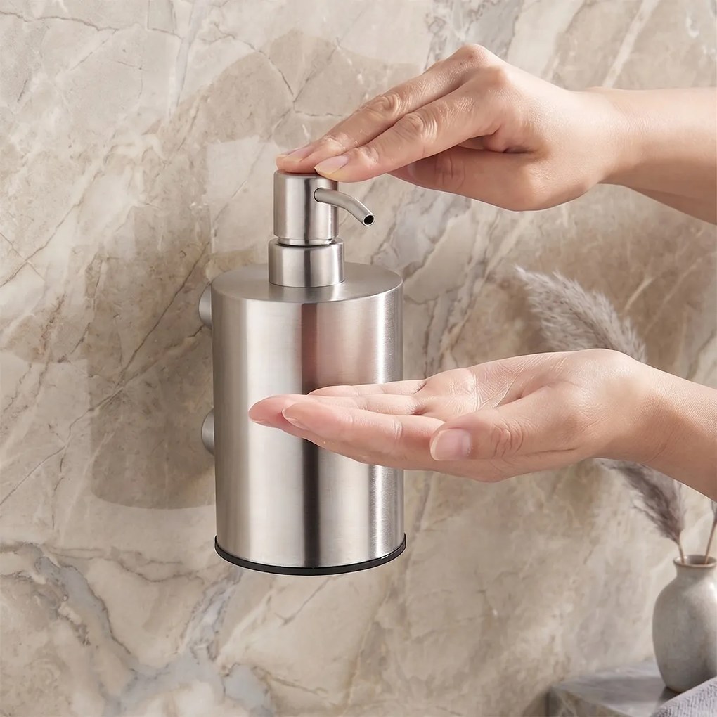 Saniclear Academy zeepdispenser RVS