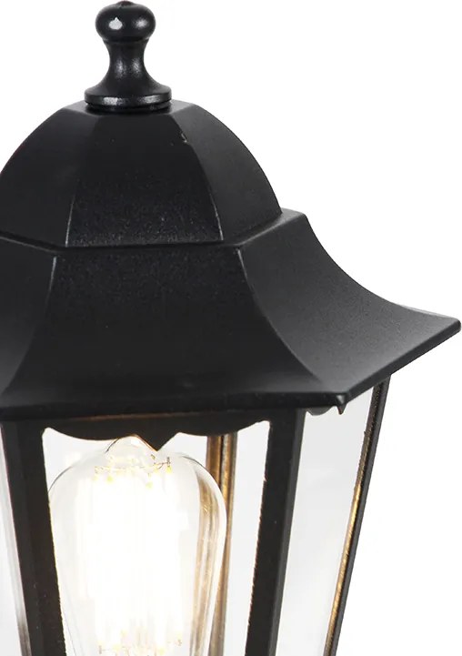 Staande buitenlantaarn zwart 120 cm IP44 - New Orleans