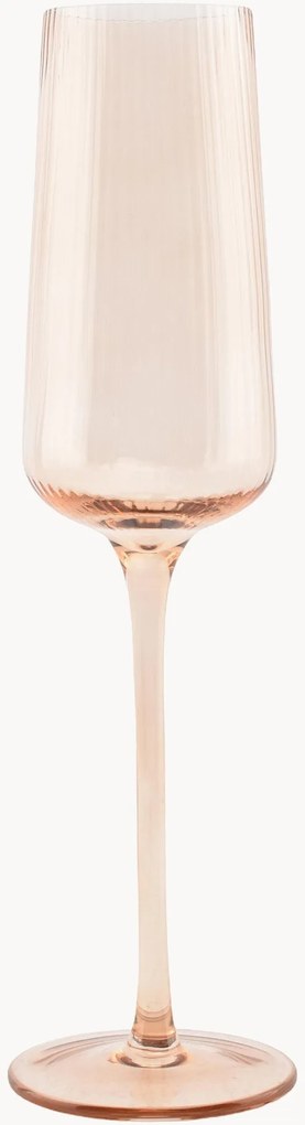 Champagneglazen Ray, 4-delig