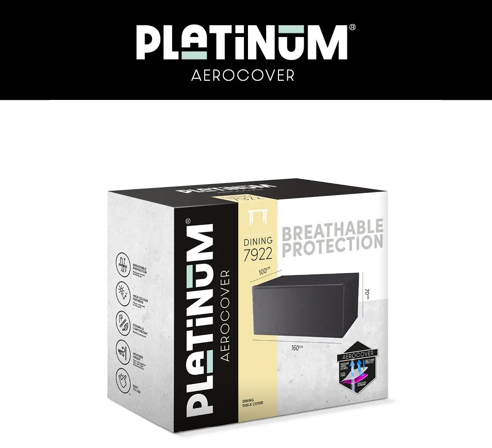 Platinum AeroCover Tuintafelhoes 160x100xH70