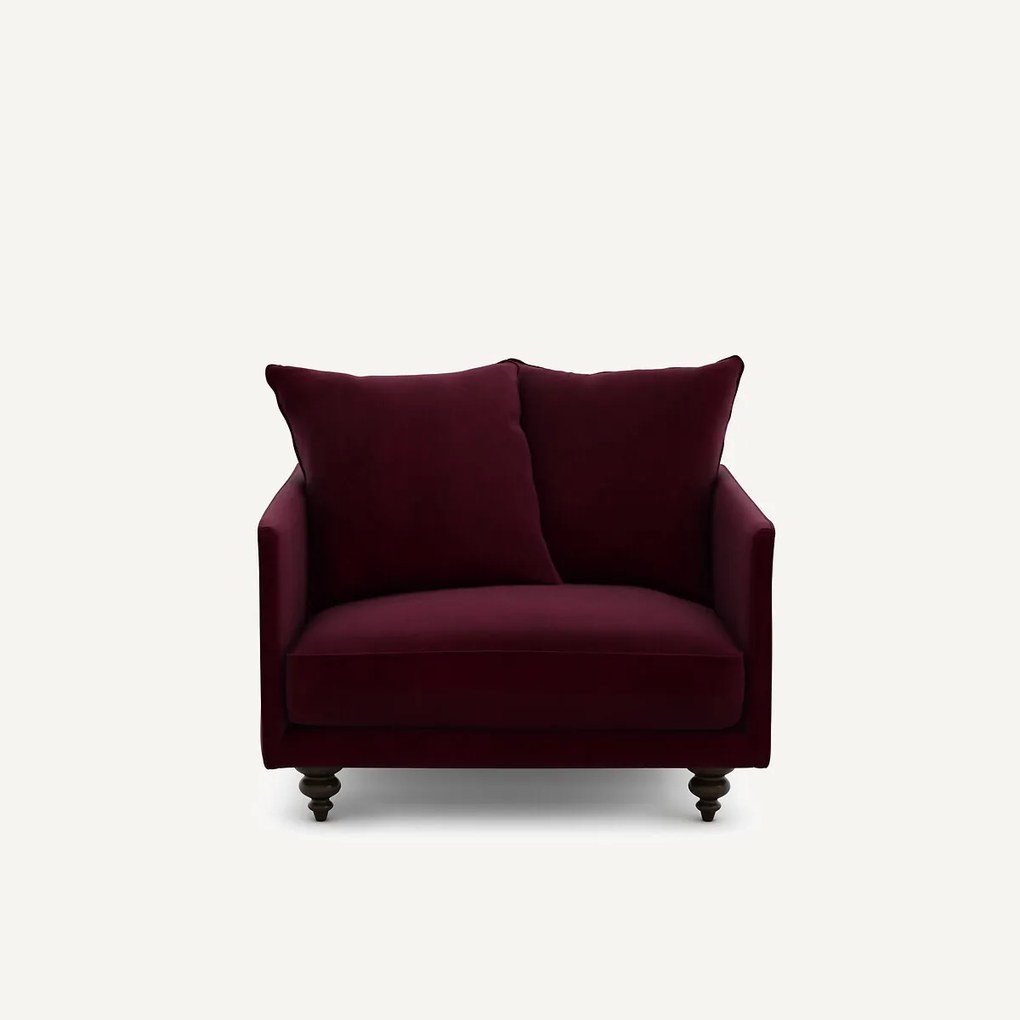 Fauteuil fluweel, Lazare