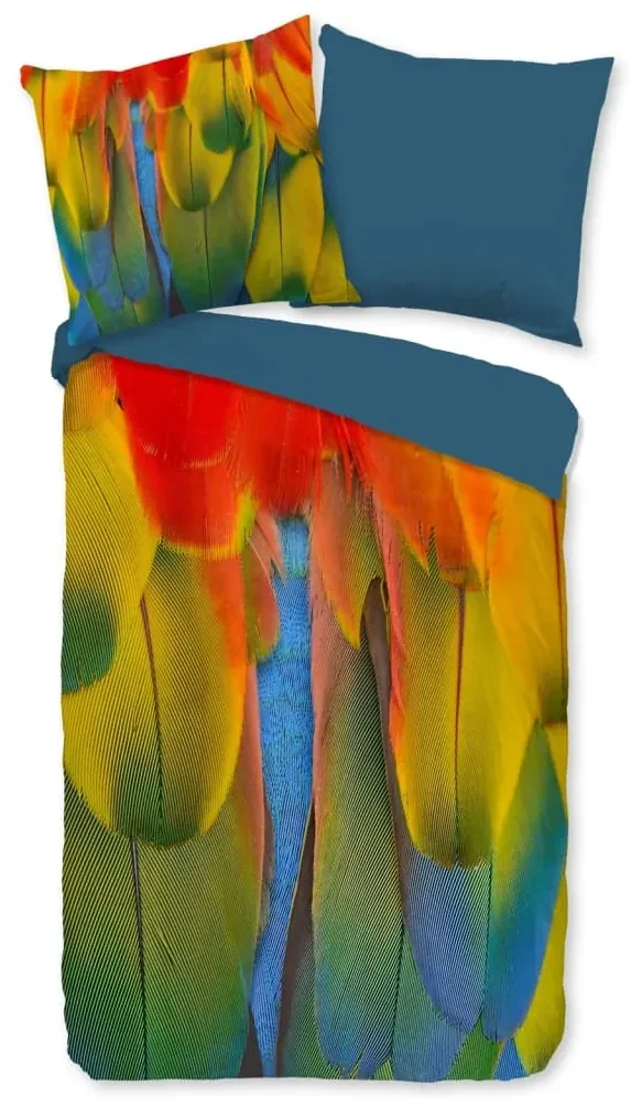 Pure Dekbedovertrek RAINBOW FEATHERS 135x200 cm