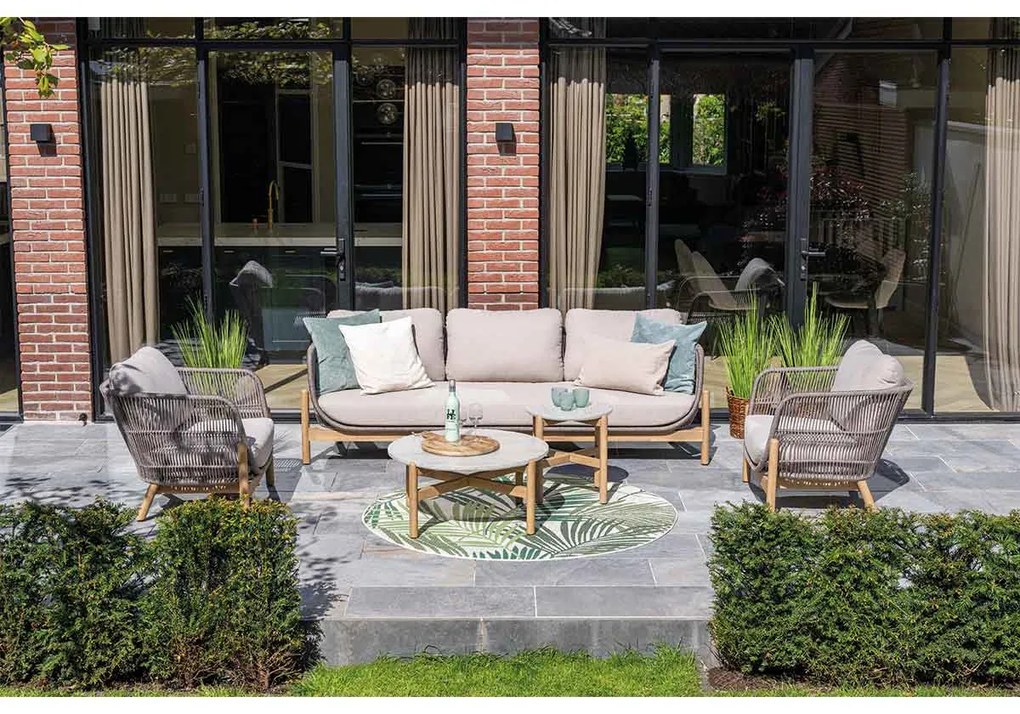Garden Impressions Aberdeen lounge set 5-delig - grey sand