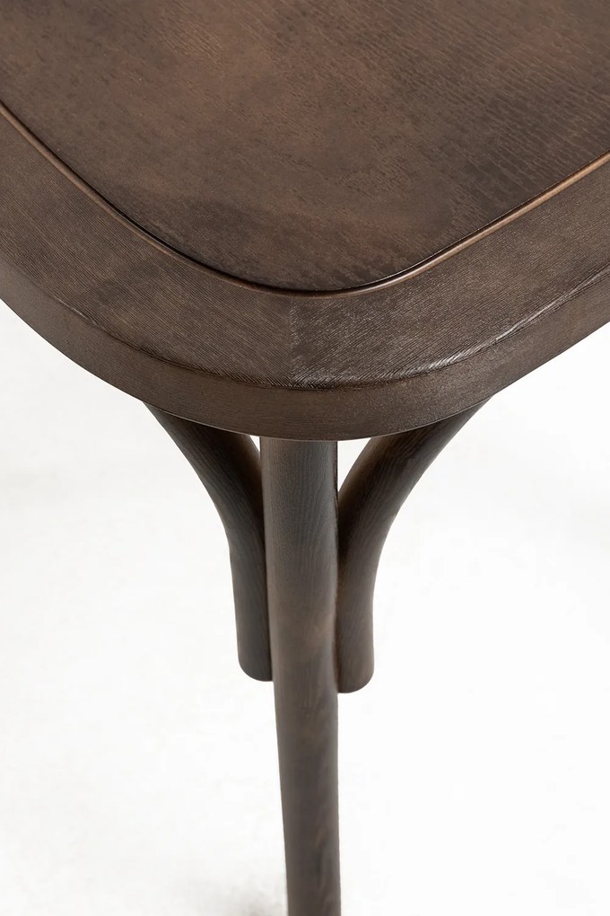 Set Van 4 Altea Polypropyleen Stoelen Met Houteffect