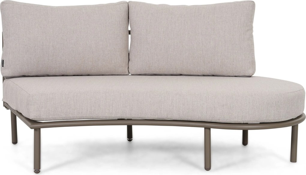 Loungeset tuin  Aluminium Taupe  Lifestyle Garden Furniture Perla