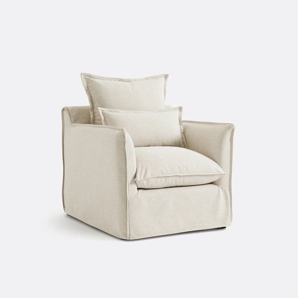 Fauteuil, afneembare hoes, polyester, Odna