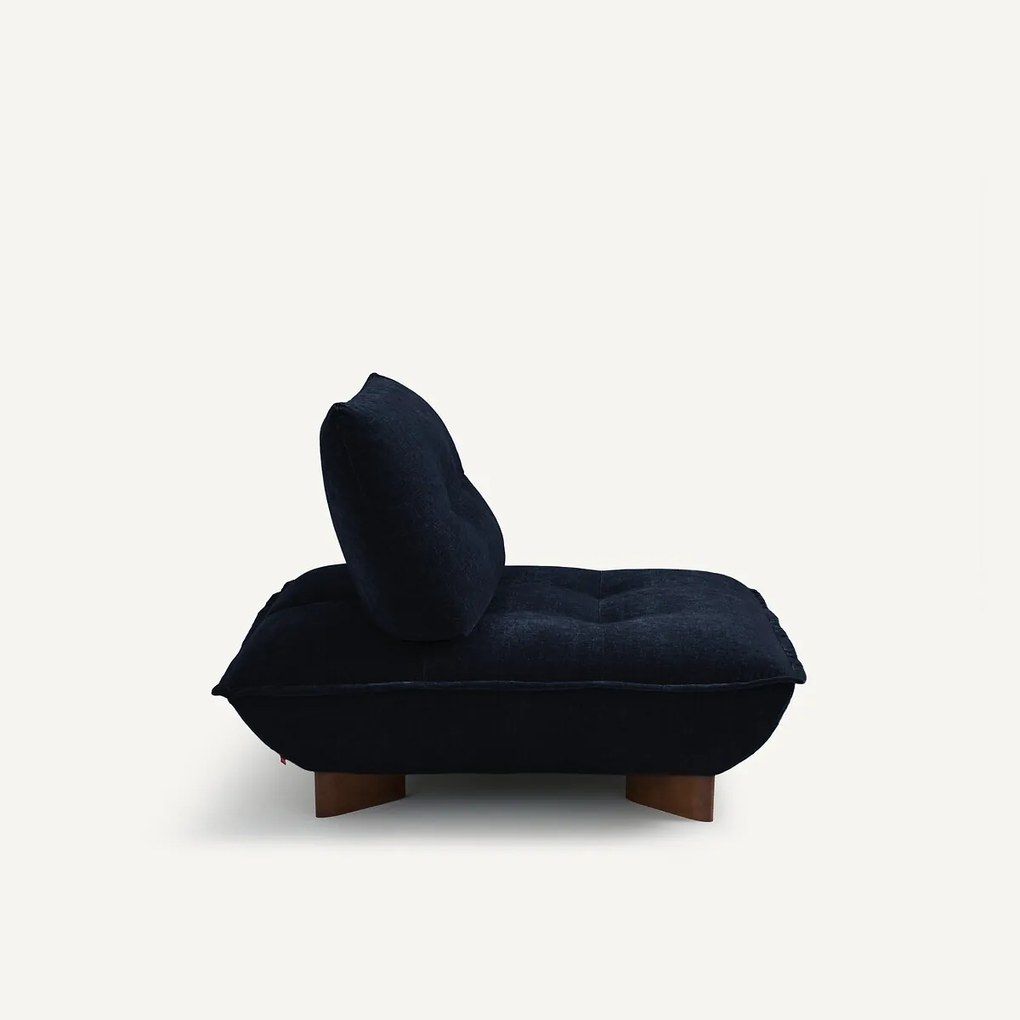 Modulaire zetel in chenille fluweel, Kaori