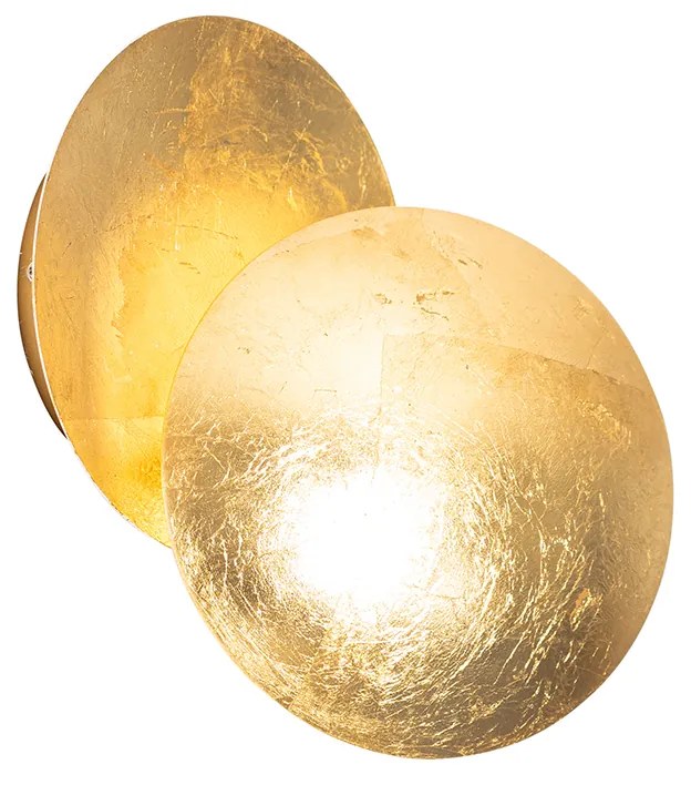 Smart wandlamp goud incl. Wifi G9 - Sunrise