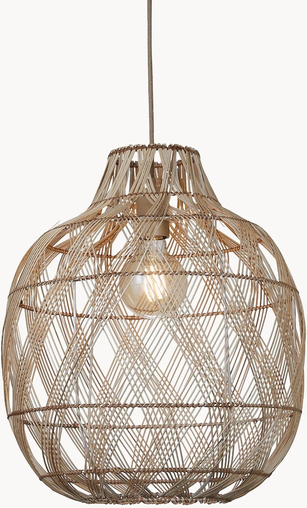 Hanglamp Mendoza van bamboehout