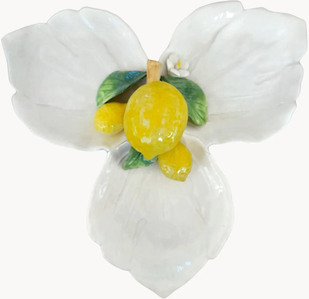 Handbeschilderde serveerplateau Lemon