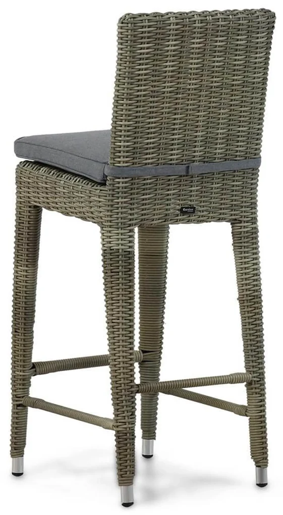 Garden Collections York Barchair Natural Wicker Taupe