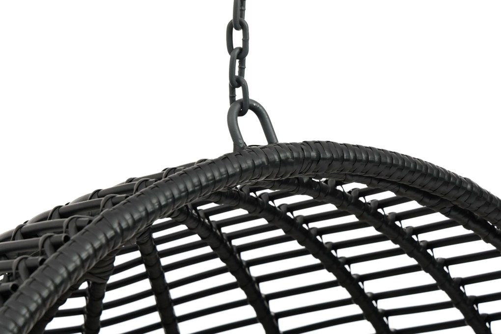 Coco Dream Hangstoel Wicker Grijs