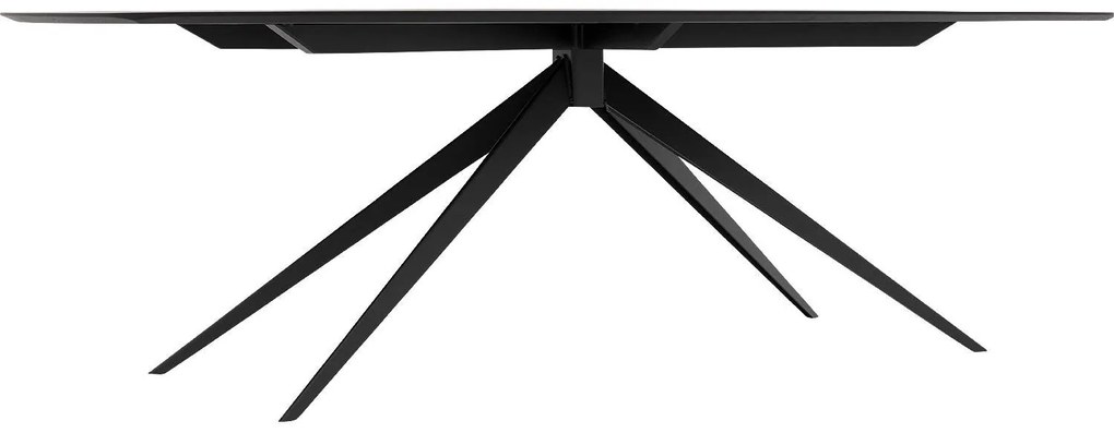 Goossens Excellent Eettafel Uniek, Semi ovaal 240 x 120 cm